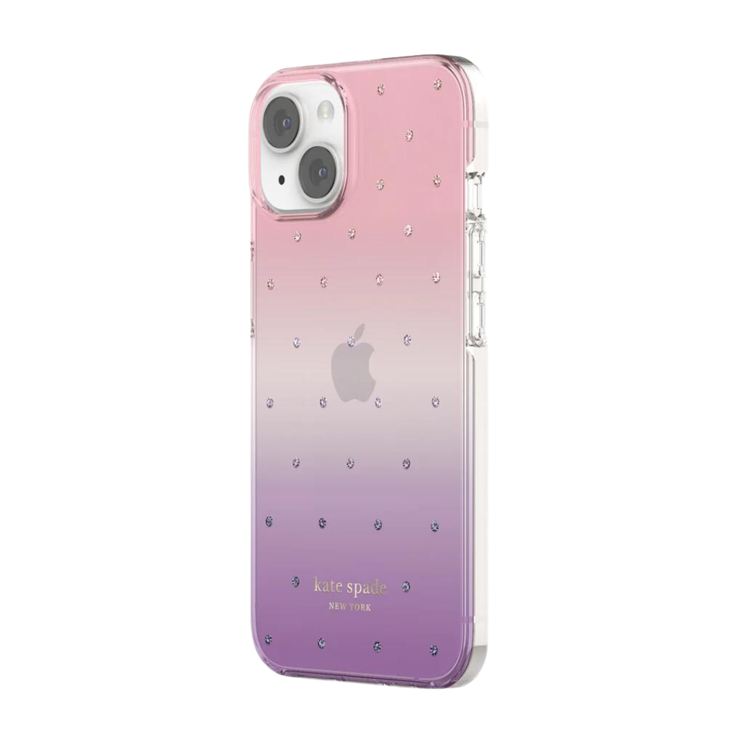KATE SPADE NEW YORK IPHONE 14/13 HARDSHELL CASE OMBRE PIN DOT