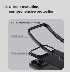 Airbags Shockproof Anti - Scratch Frosted Shield Phone Case For iPhone 17 Series