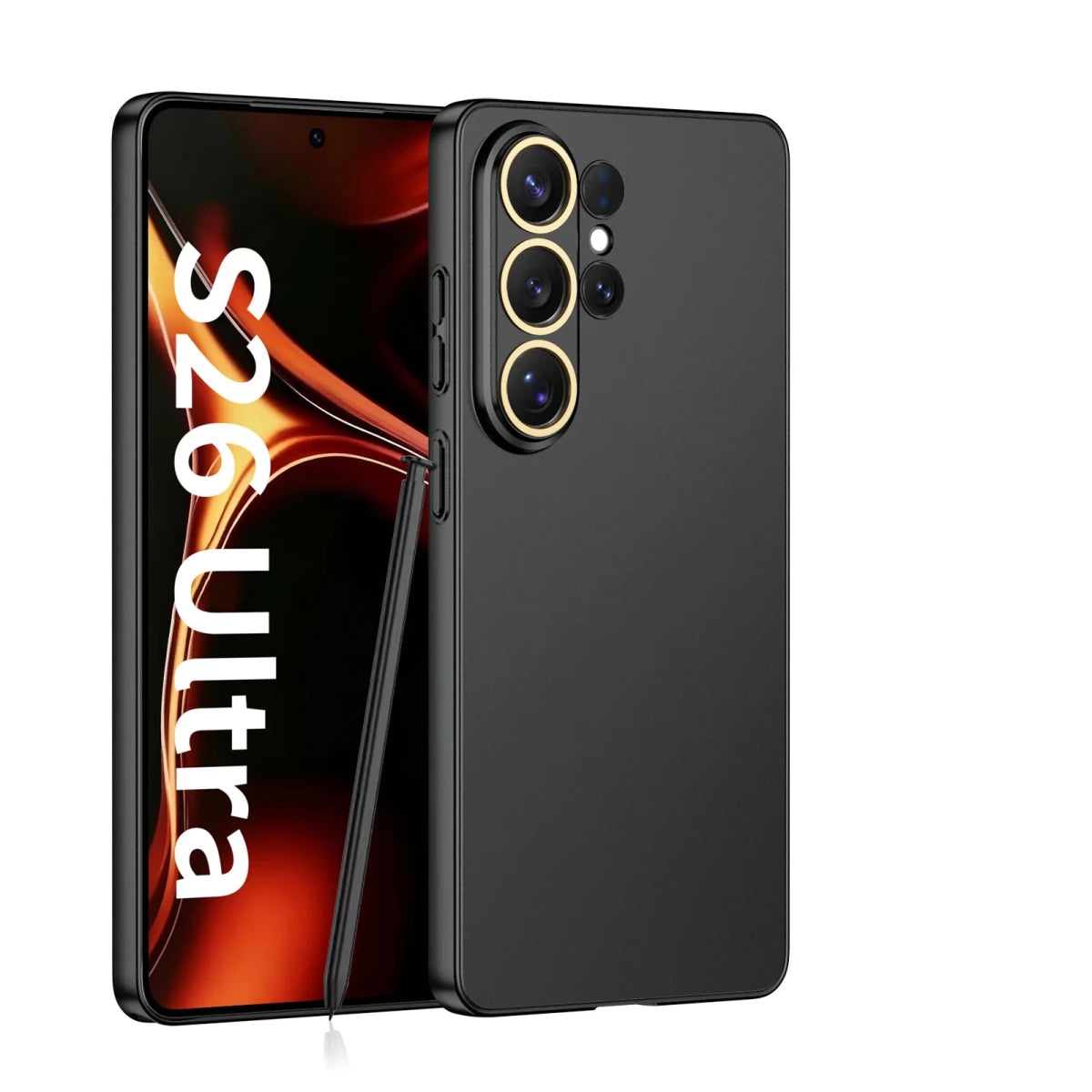 For Samsung Galaxy S26 S25 S24 S23 Ultra Case slim case Camera Protection PC Cover Bag for Lens