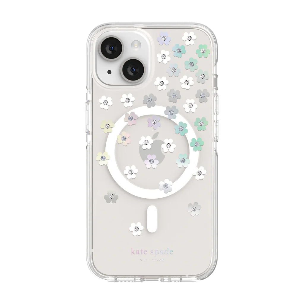 KATE SPADE NEW YORK IPHONE 14 DEFENSIVE HARDSHELL (MS) CASE SCATTERED FLOWERS