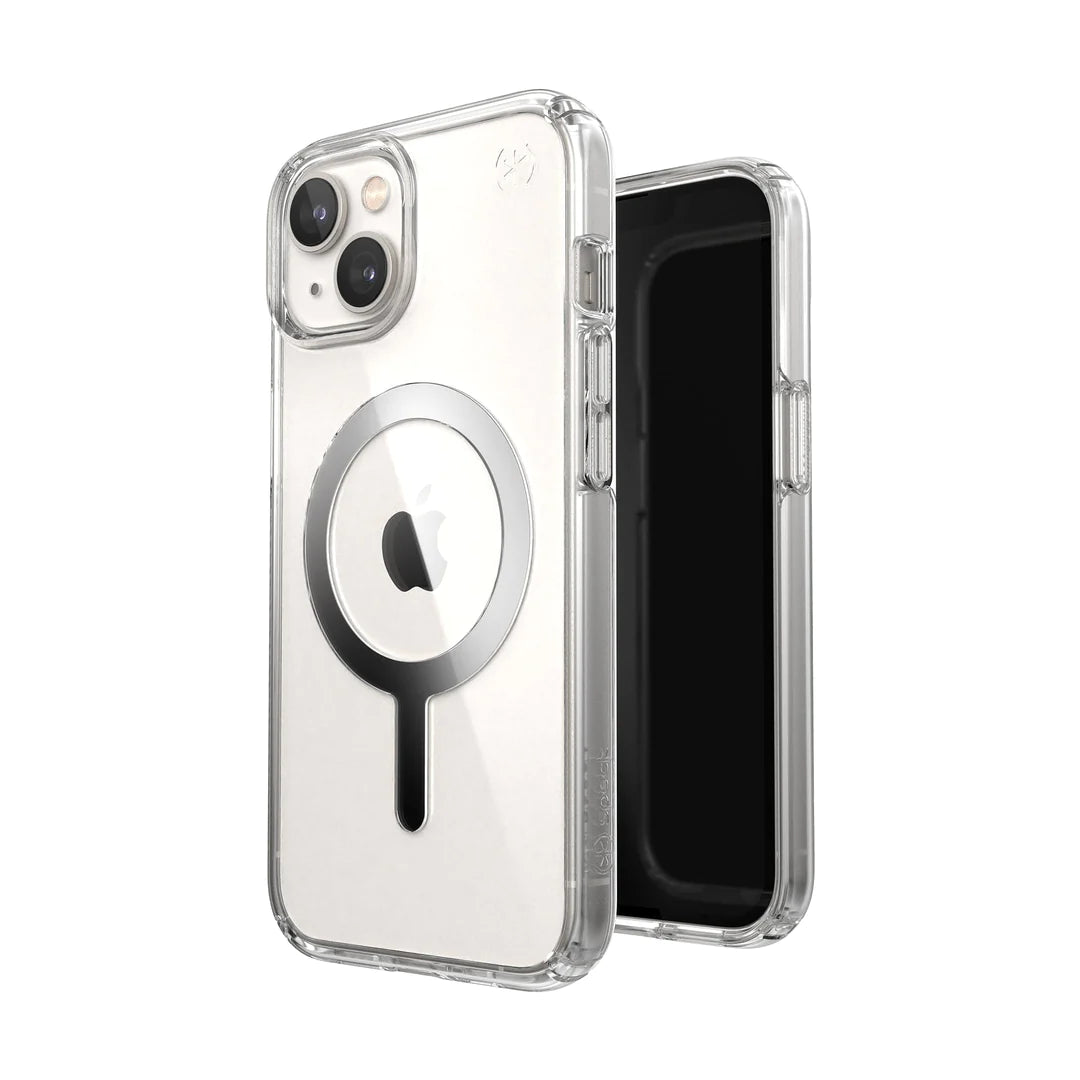 SPECK PRESIDIO PERFECT-CLEAR SILVER MAGSAFE IPHONE 14 PRO MAX / IPHONE 14 PRO / IPHONE 14 PLUS CASES